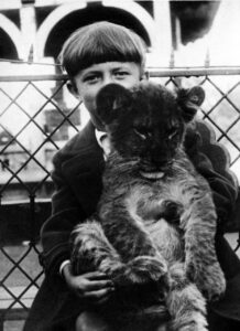 W warszawskim zoo, 1934