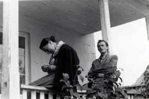 Z Zofią Czarnocką-Kowalską, lata 50.