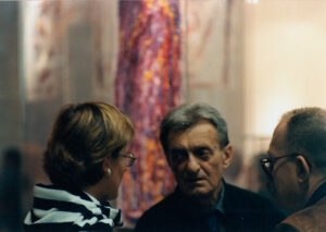 Jacek Sempoliński na wystawie A me stesso, Zachęta, Warszawa, 2002