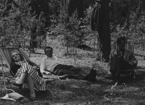 Eugenia Sempolińska, Jacek Sempoliński i Wiesław Juszczak, wakacje, lata 60.