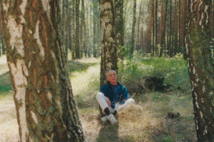 W nieborowskim lesie, lata 90.