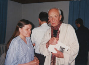 Z Małgorzatą Kitowską - Łysiak, Lublin, lata 80.